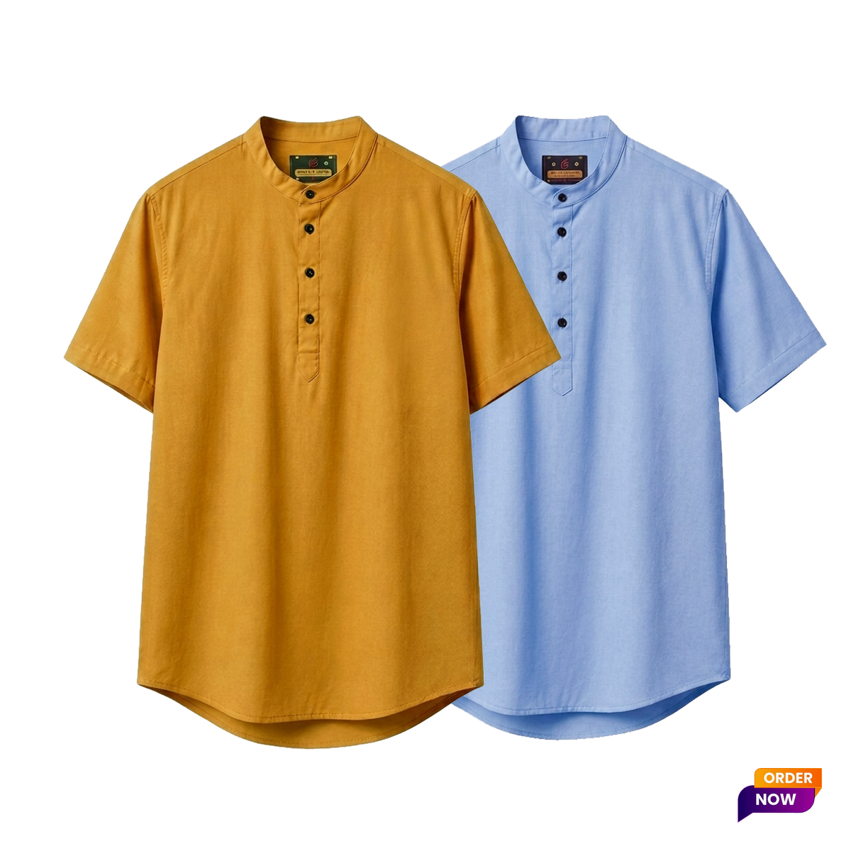 2 Pcs Half Sleeve OXF Katua-Kathal+Sky