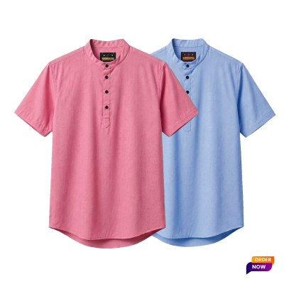 2 Pcs Half Sleeve OXF Katua-Misty+Sky