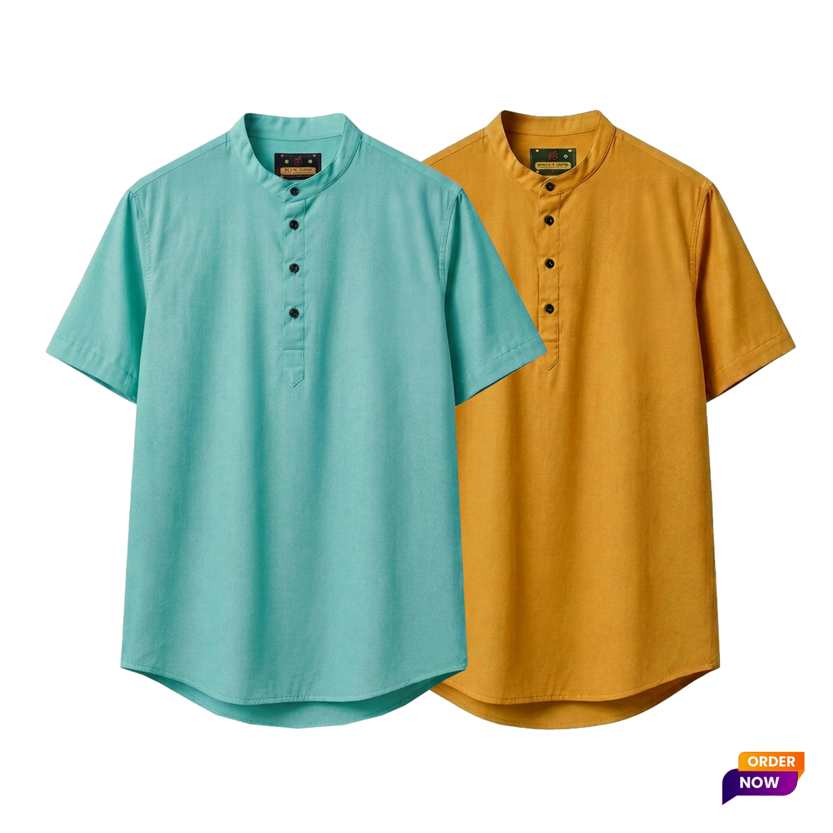 2 Pcs Half Sleeve OXF Katua-Pest+Kathal